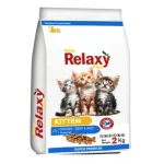 غذای خشک بچه گربه طعم مرغ و برنج و گوشت گاو برند Ralax ریلکسی 2 کیلویی