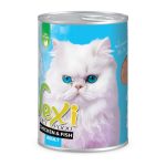 کنسرو گربه بالغ وکسی 800 گرمی مدل پته با طعم مرغ و ماهی